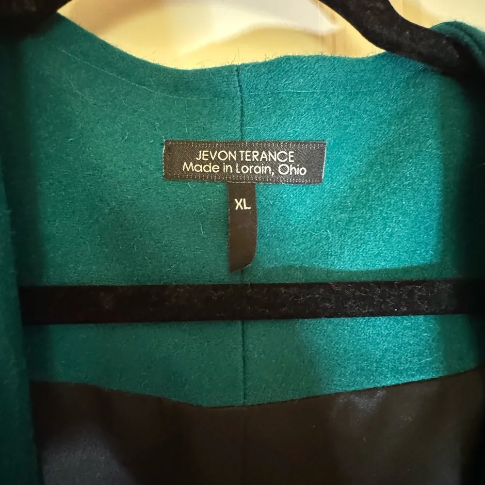 JEVON‎ TERANCE Paris Wool Coat, XL